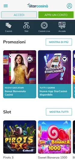 starcasino mobile casino app