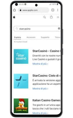 starcasino mobile app