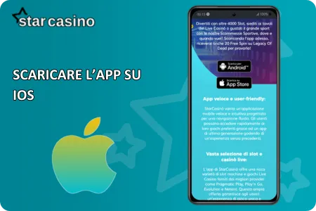 Scaricare l'App su iOS