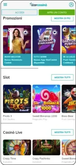 App Star Casinò APK